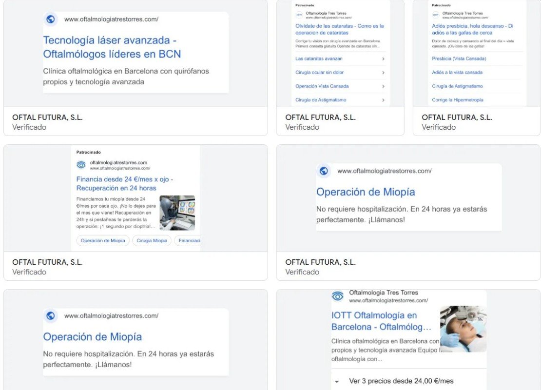 Google Ads IOTT — Análisis de creatividades