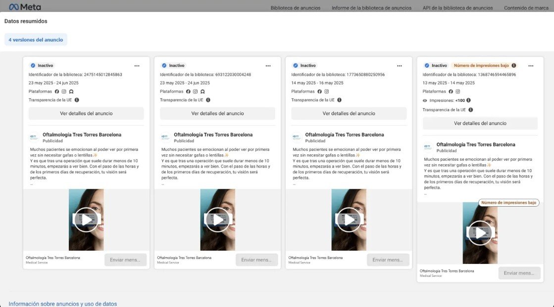 Meta Ads IOTT — Biblioteca de anuncios